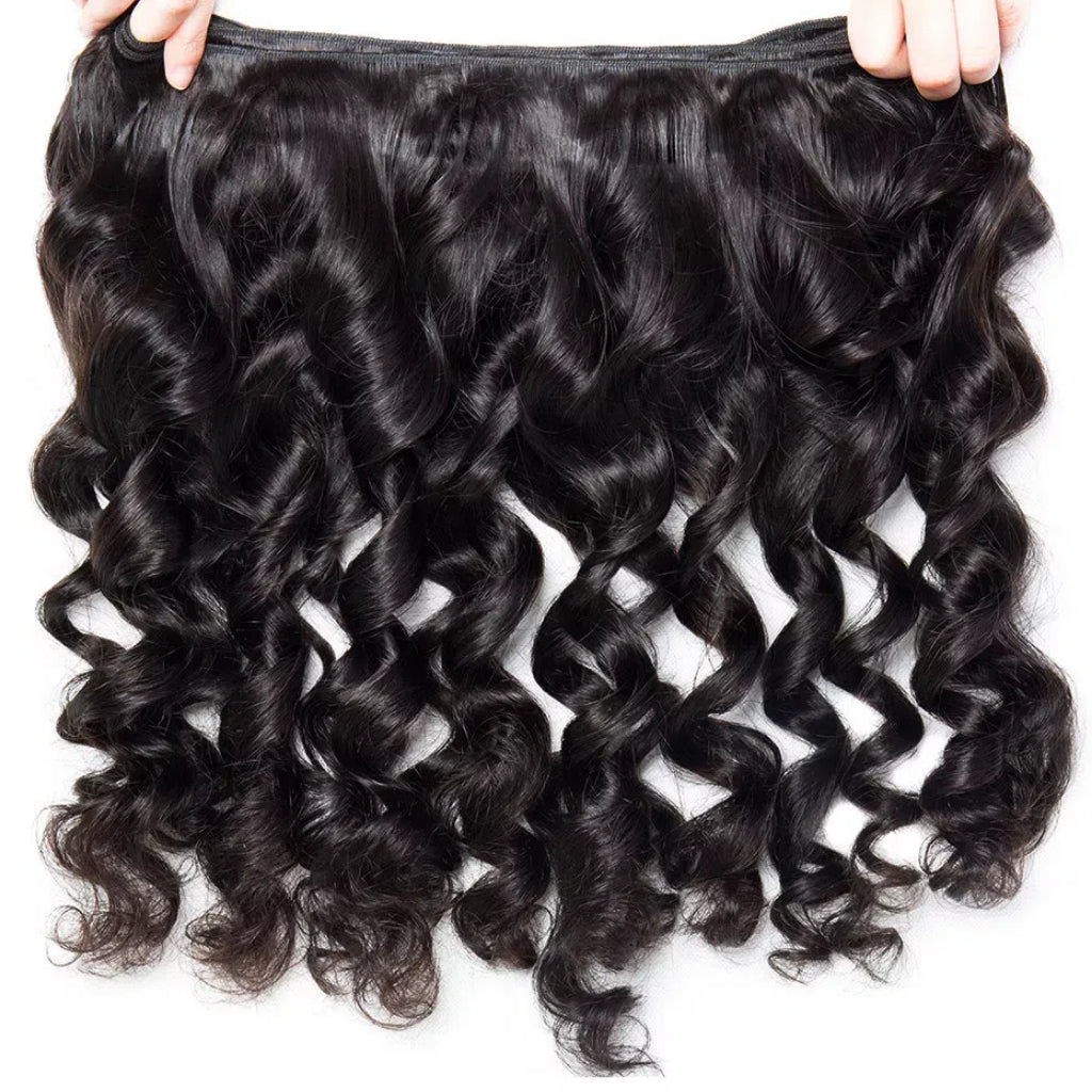 10A Brazilian Loose Wave 4 Bundles Deal