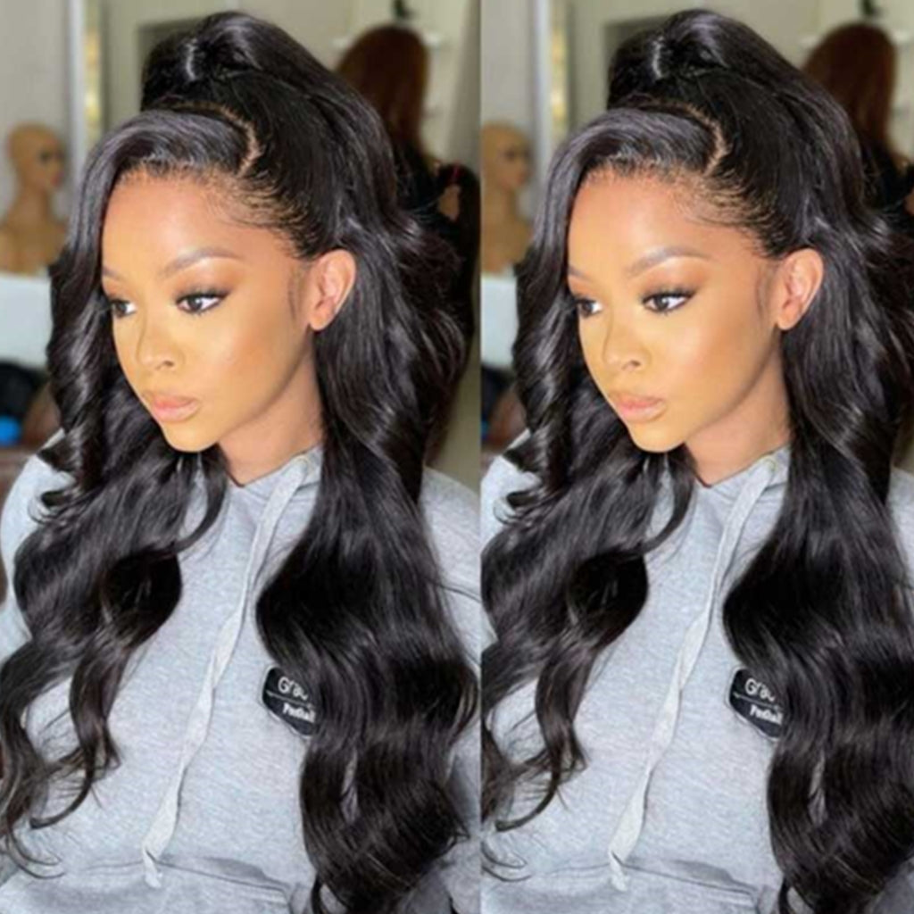 10A Brazilian Body Wave 360 Lace Frontal Wig